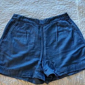 Chambray shorts